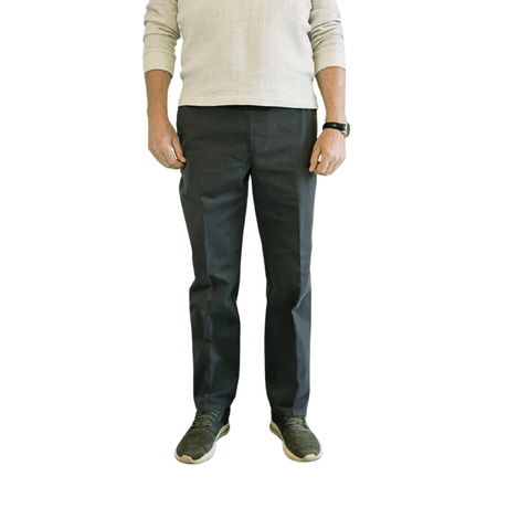 Bukser med elastik i taljen - Grå