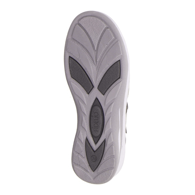 Fidelio damesandal med hælkappe - Gråbrun