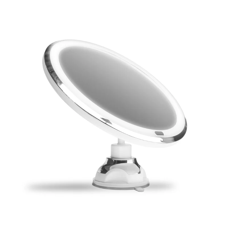 Valaistu Makeup-peili, Ø 20 cm – 10-kertainen suurennus