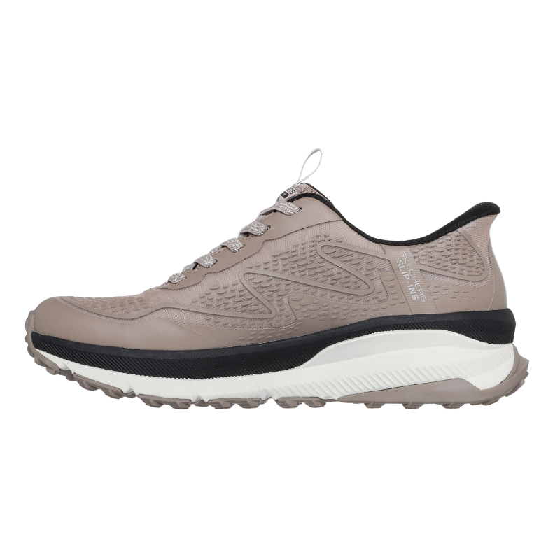 Skechers vedenpitävä slip-in naisten sneaker – Harmaanruskea