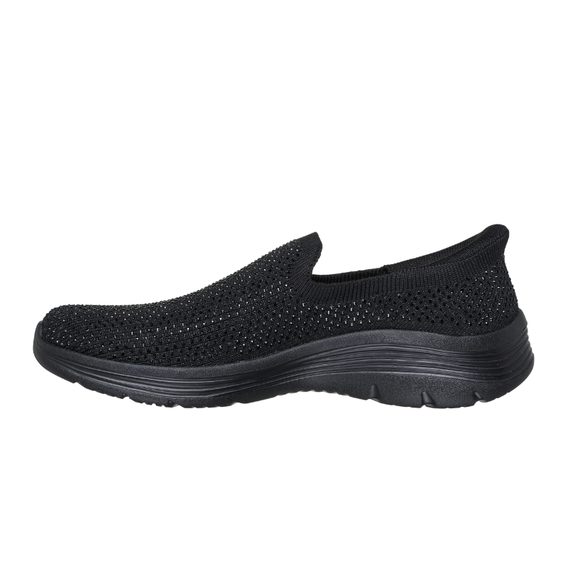Skechers slip-in naistenkengät - Musta