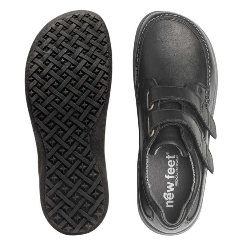 New Feet damesko med velcroluk