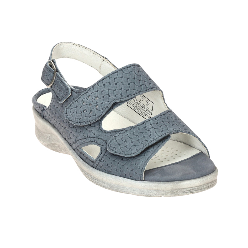 Waldläufer naisten sandaali - Sininen