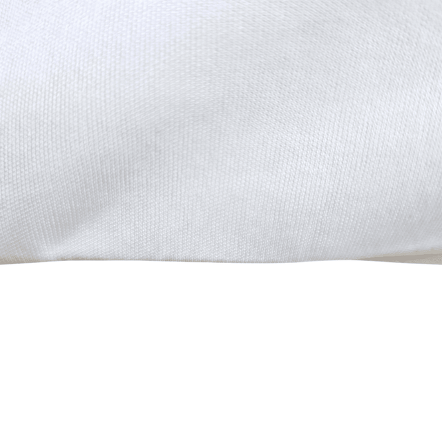 Lähikuva valkoisesta, pehmeästä inkontinenssipussilakanasta hienolla tekstuurilla