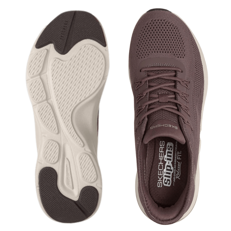 Skechers slip-in naisten lenkkari - Ruskea