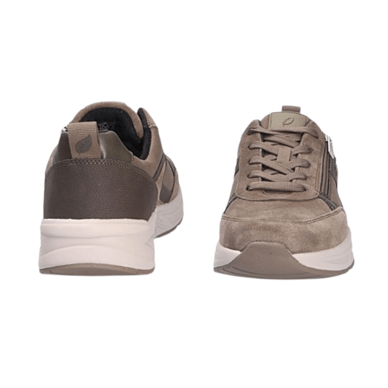 Waldläufer bred herresneaker - Brun