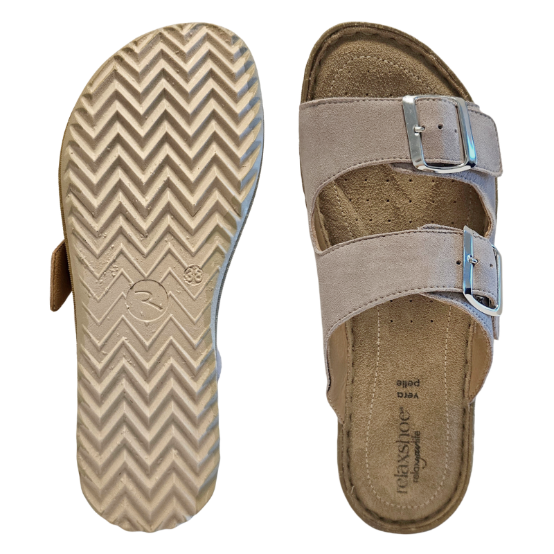 Relaxshoe naisten tohveli - Lämmin harmaa