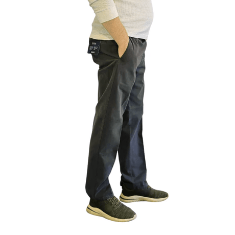 Bukser med elastik i taljen - Grå