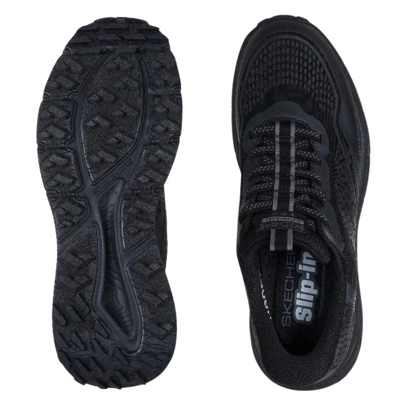 Skechers vedenpitävä miesten tennari - Musta