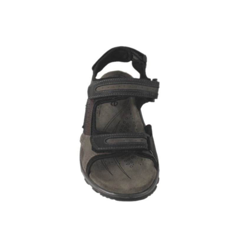 Rohde fleksibel herresandal - Sort - Seniorshop