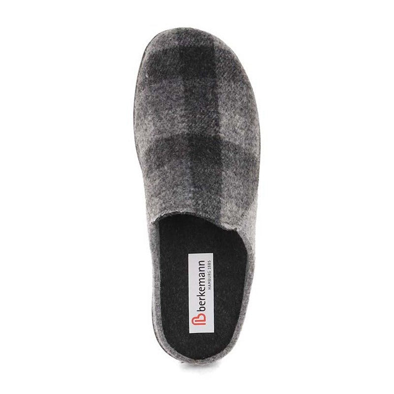 Berkemann dameslipper - Gråternet - Seniorshop