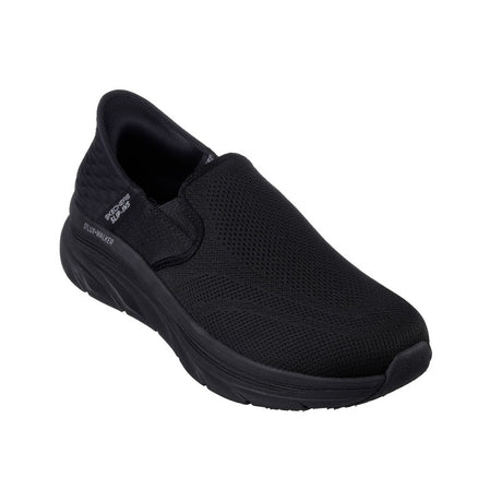 Skechers sporty slip - in herresneaker - Sort - Seniorshop