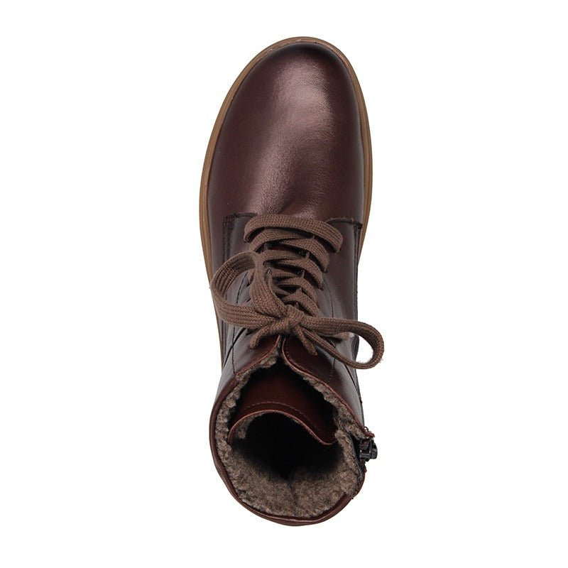 Semler varm damestøvle - Brun - Seniorshop