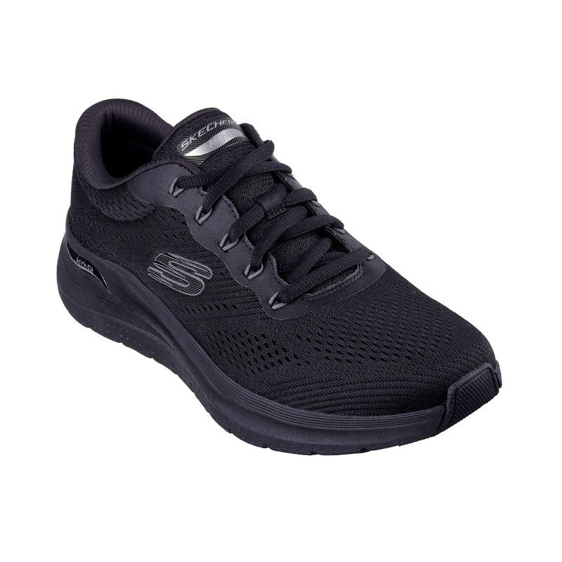 Skechers Arch fit herresneaker - Sort - Seniorshop
