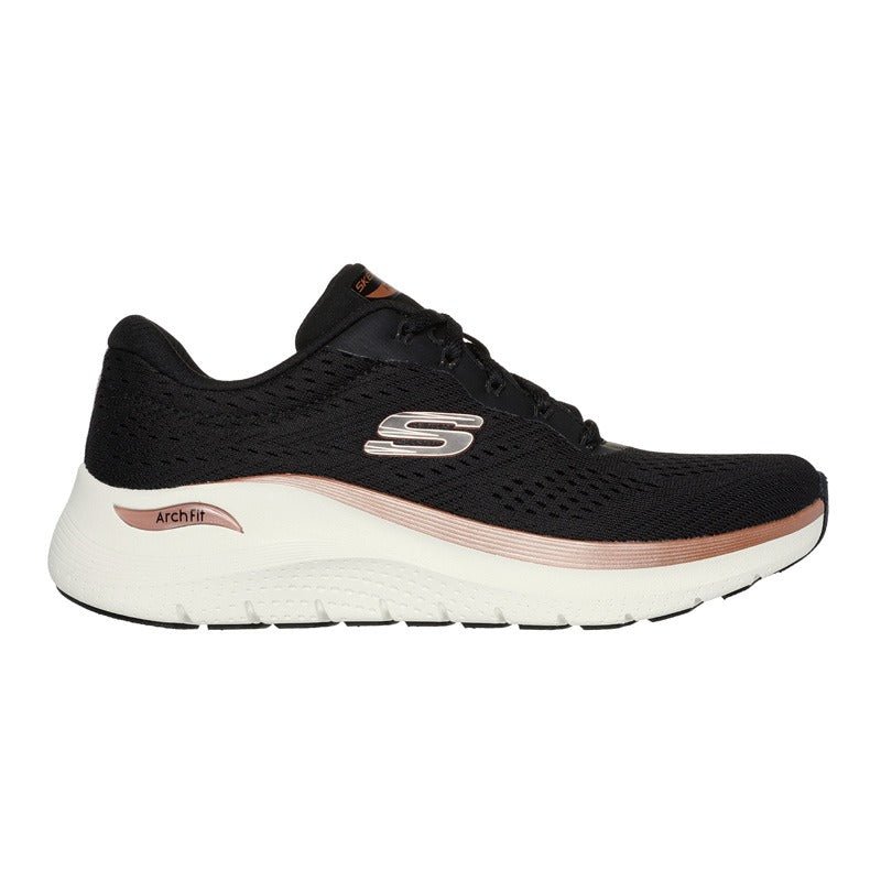 Skechers let damesneaker - Sort - Seniorshop
