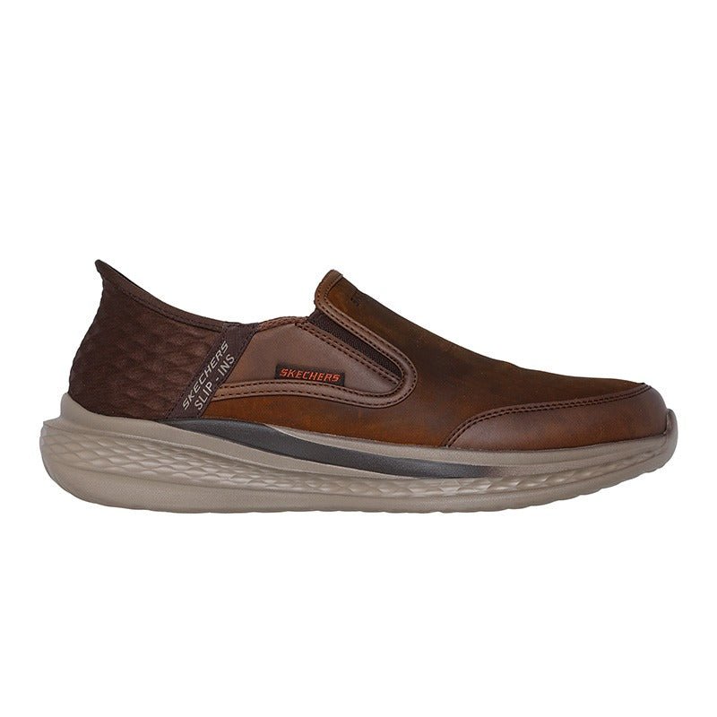 Skechers slip - in herresko - Brun - Seniorshop
