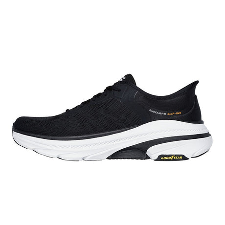 Skechers slip - in herresneaker - Sort/hvid - Seniorshop