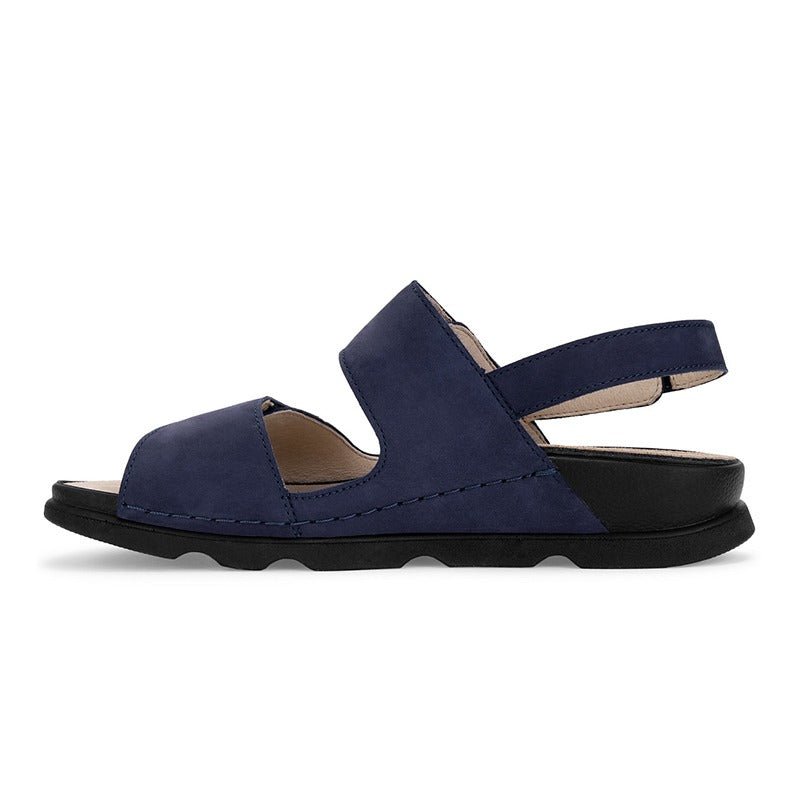 Berkemann damesandal - Mørkeblå - Seniorshop