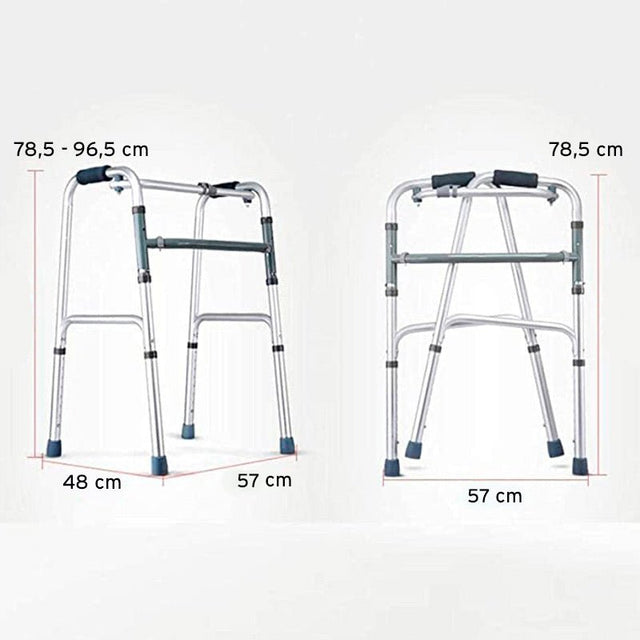 Sammenklappelig gangstativ - Seniorshop