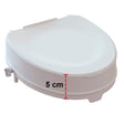 Toiletforhøjer med låg, 5 cm - Seniorshop