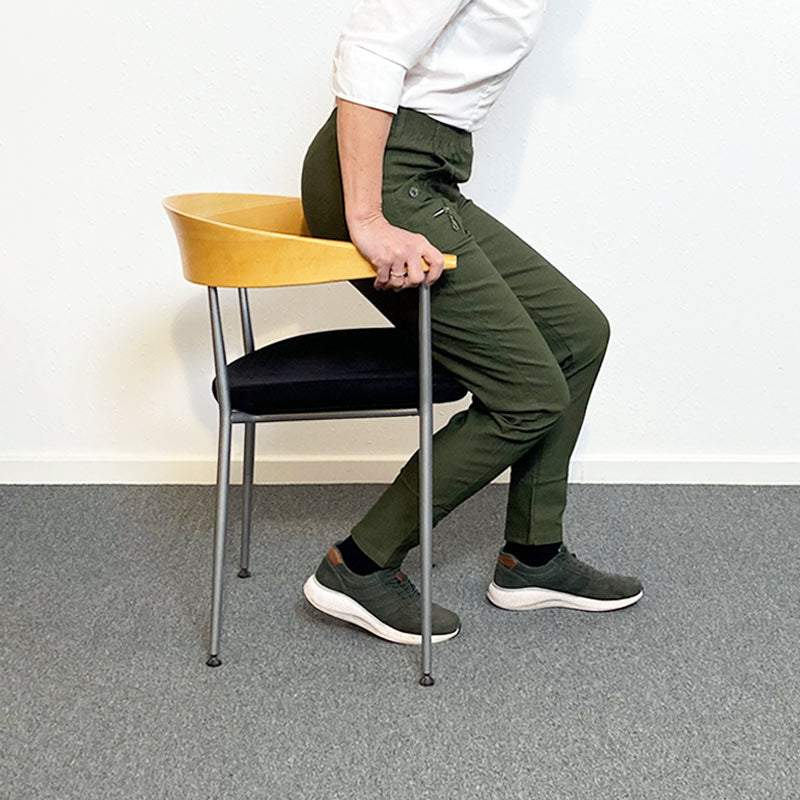 Damebukser med elastikkant - Oliven - Seniorshop