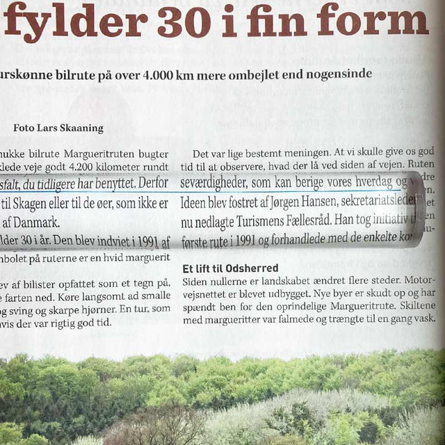 Forstørrelsesstav 5 cm - 2x forstørrelse - Seniorshop