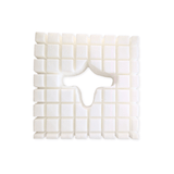 Aflastende siddepude m. udskæring - 43x43x10