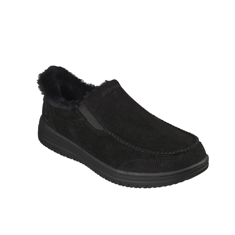 Skechers slip-in miesten kotitossut - Musta