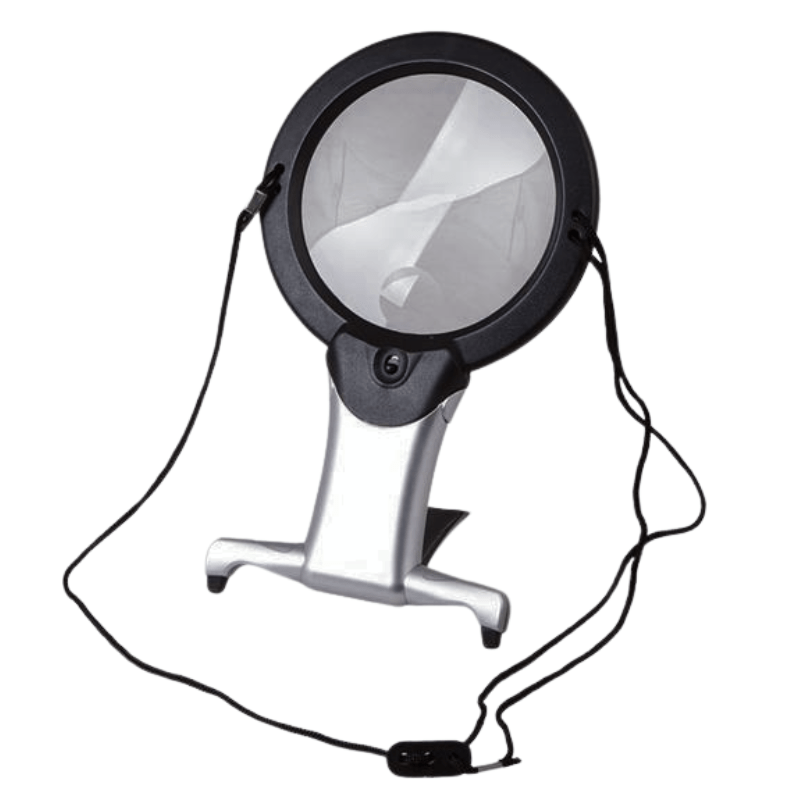 Sylup med snor og lys - 2x / 6x forstørrelse