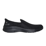 Skechers slip-in naistenkengät - Musta