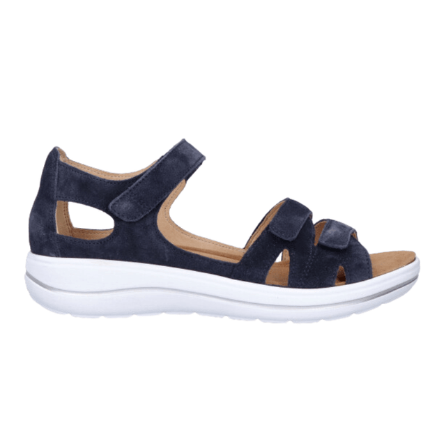 Hartjes stabil damesandal - Mørkeblå