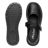 New Feet ballerina tarrakiinnityksellä - Musta