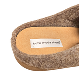 Bella Moda naisten kotitossut - Beige