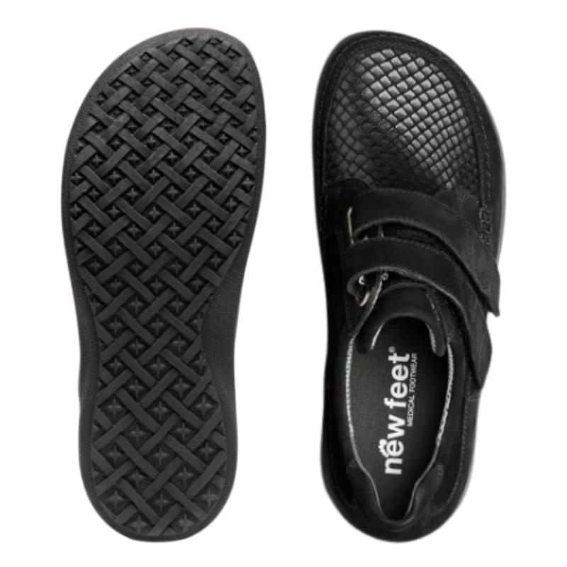 New Feet tilava naisten kenkä - Musta