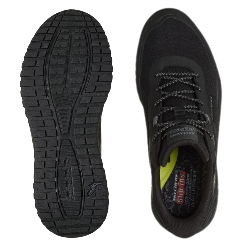 Skechers sporty slip-in miesten sneaker – musta