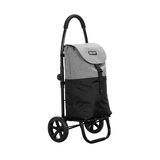 Go Two Compact indkøbsvogn - Grå/sort