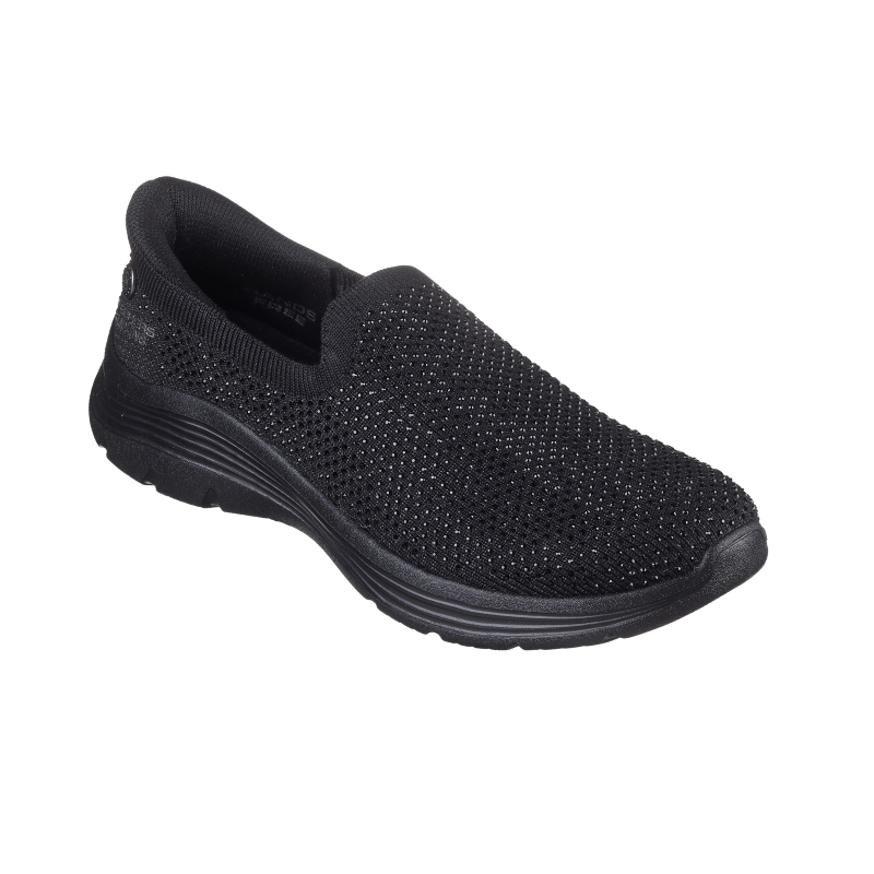 Skechers slip-in naistenkengät - Musta