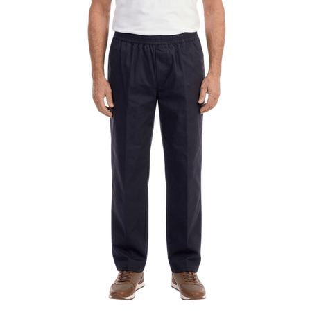 Lette bukser med elastikkant - Marine