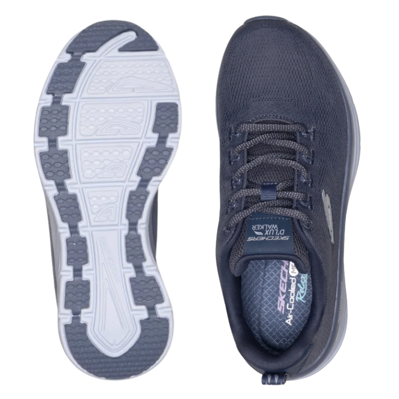 Skechers vedenpitävä naisten sneaker – Utuisen sininen