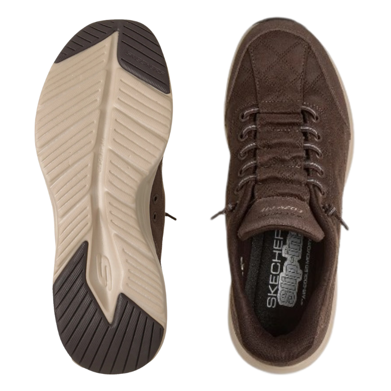 Skechers slip-in naisten sneaker - Ruskea