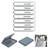 Medicase doseringsæske - 1 uge