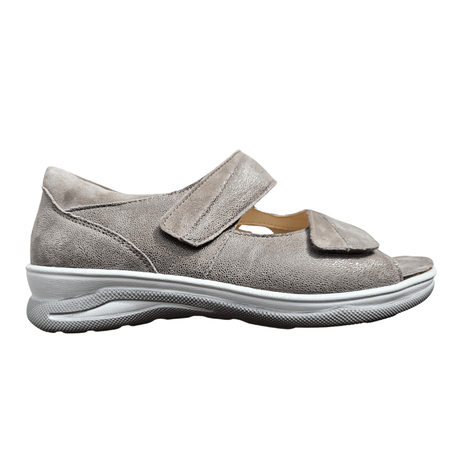 Fidelio damesandal med velcro - Beige