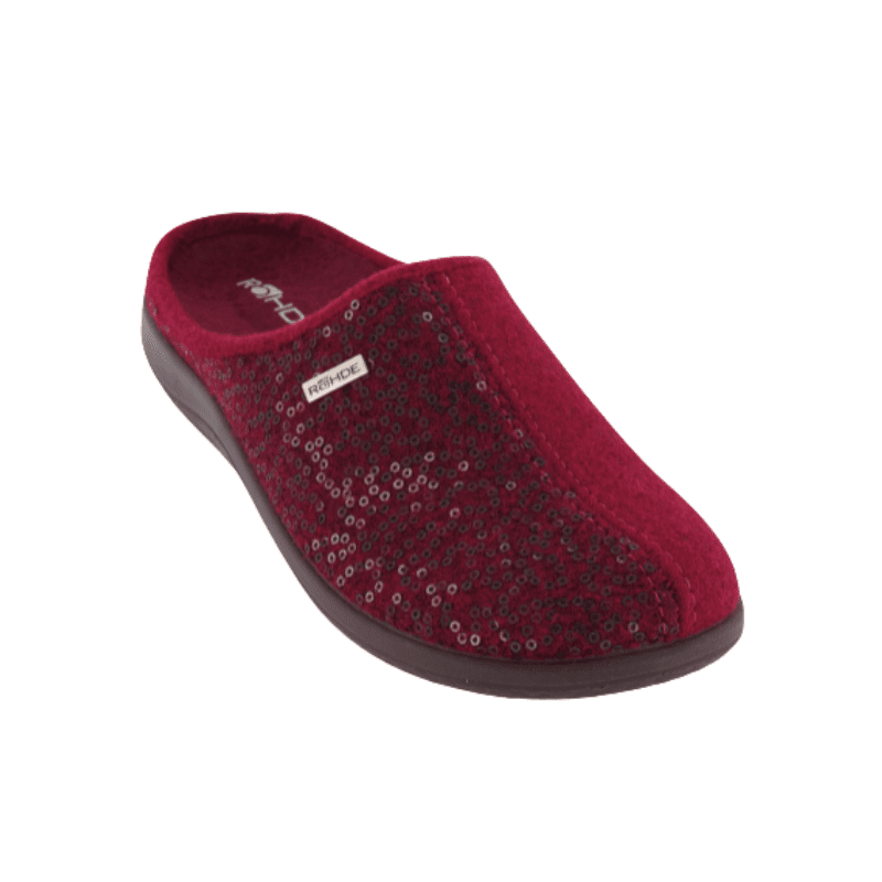 Dameslipper - Rød