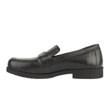 Green Comfort leveä naisten loafer - Musta