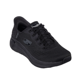 Skechers leveä slip-in naisten sneaker - Musta