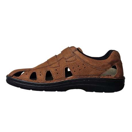 Berkemann lukket herresandal - Brun