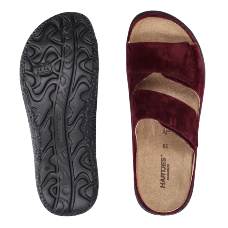 Hartjes naisten slipper – Aubergine