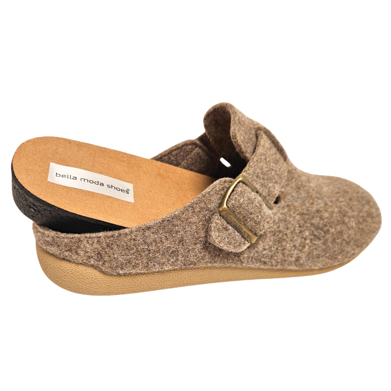 Bella Moda naisten kotitossut - Beige