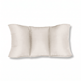 Lændepude med naturfiber - Beige