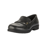 Green Comfort leveä naisten loafer - Musta